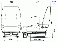 Seat 411 Kab