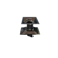 Pedestal through floor, mount